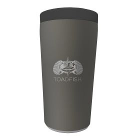 Toadfish Non-Tipping Can Cooler 2.0 - Universal Design (Color: Graphite)