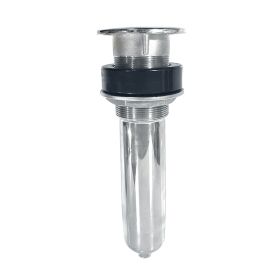 Tigress 10.5" Swivel Rod Holder - Screwless - Stainless Steel (Option: 0-Degree)