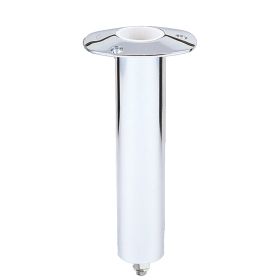 Lee's 0° Stainless Steel Swivel Base Flush Mount Rod Holder (size: 2.25" X 14.5" Tube)