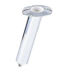 Lee's 15° Stainless Steel Swivel Base Flush Mount Rod Holder (size: 2" X 6.5" Tube)