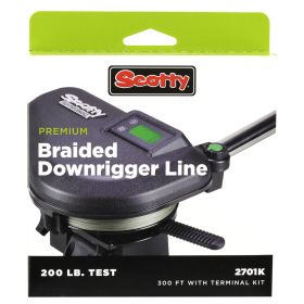 Scotty Premium Power Braid Downrigger Line - 200lb Test (size: 200Ft)