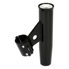 Lee's Clamp-On Rod Holder - Vertical Mount (Color: Black, size: 1.050" Pipe)