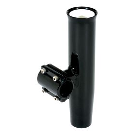 Lee's Clamp-On Rod Holder  - Horizontal Mount (Color: Black, size: 1.050" Pipe)