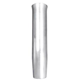 Tigress Weld On Aluminum Flared Rod Holder w/o Blade 10" (Option: Mill Finished)
