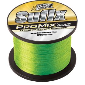 Sufix ProMix® Braid - Neon Lime - 1200 yds (size: 40Lb)