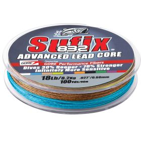 Sufix 832 Advanced Lead Core - 18lb - 10-Color Metered (Option: 100 Yds)