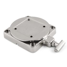 Cannon Low Profile Swivel Base (Option: Stainless Steel)